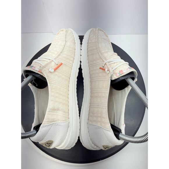 Hey Dude Wendy Boho Womens Size 7 Embroidery Dust Rose Lightweight Slip On Shoes - Picture 6 of 11